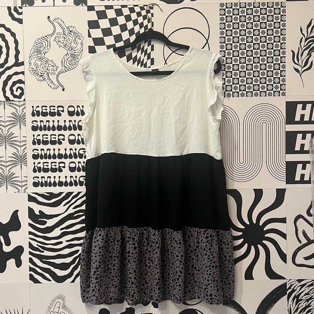 🐾Leopard Babydoll Dress🐾